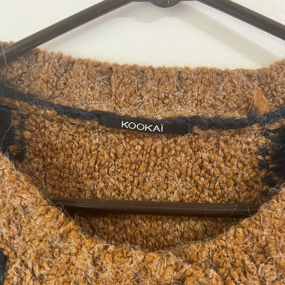 Color Block Comfy Cardigan by Kookai - Picture 3 of 3